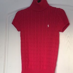 Women’s short sleeve sweater by Ralph Lauren